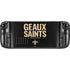 NFL New Orleans Saints Team Motto Steam Deck Handheld Gaming Computer Skin